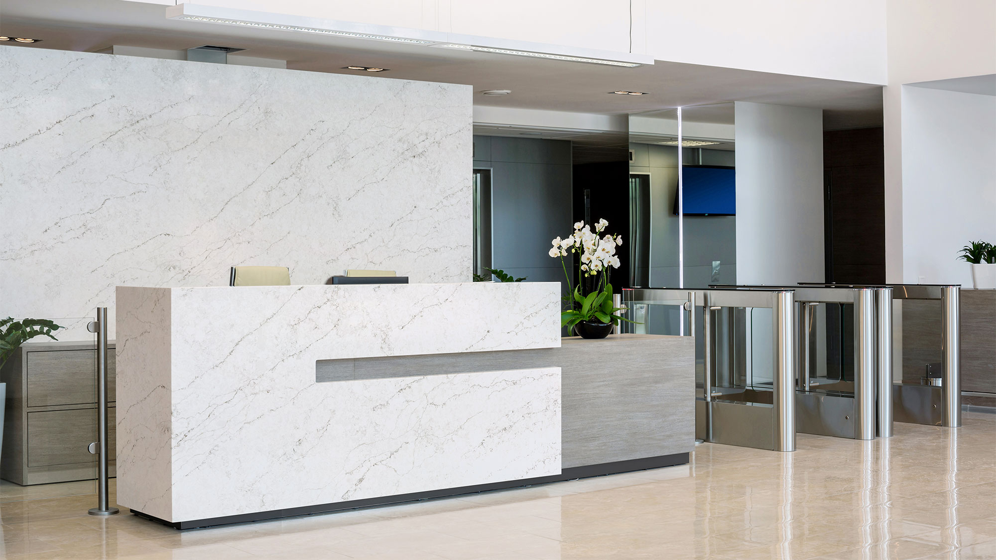 Đá nhân tạo gốc thạch anh PQ 168