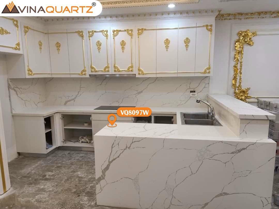 Đá vinaquartz VQ8097