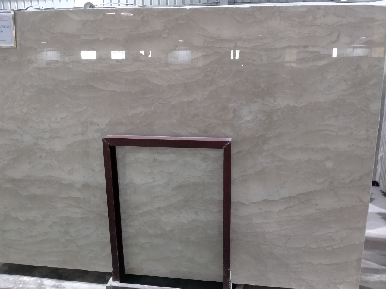 Đá  marble kem oman